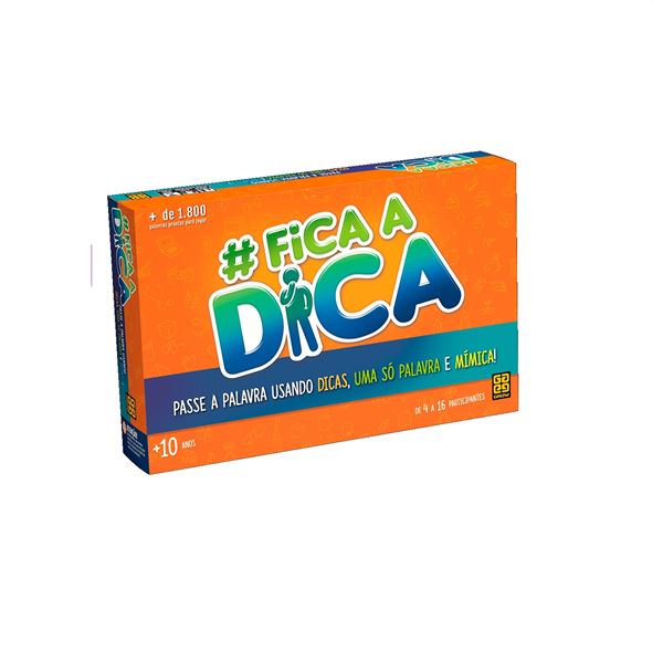 Jogo #Fica a Dica - Loja Grow