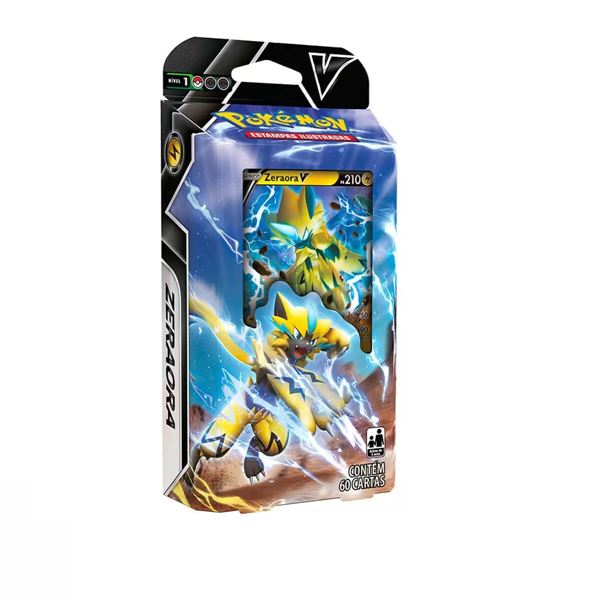 2 Decks Pokémon Baralho Batalha V Deoxys V e Zeraora V Copag