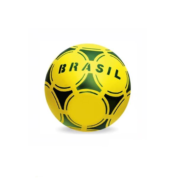 Bola De Leite Vinil Verde E Amarela Brasil 12 Polegadas - Bola