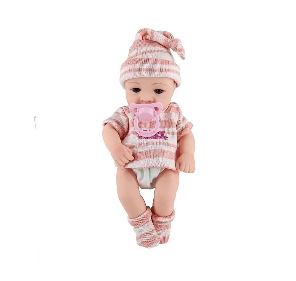 Bebe Reborn Boneca Polly Enxoval Menina Real Original