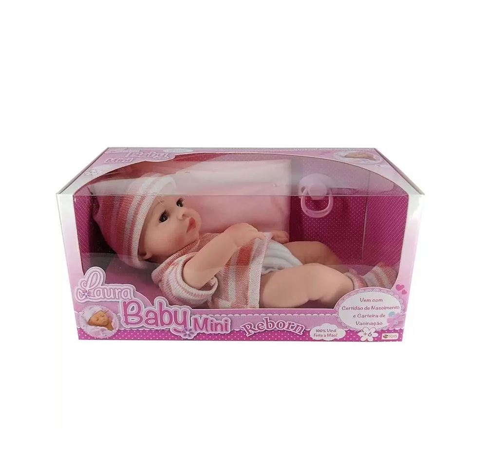 Boneca Bebe Reborn - Shiny Toys