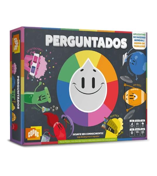 Jogo Perguntados -Copag - Brinquedos é na Bmtoys