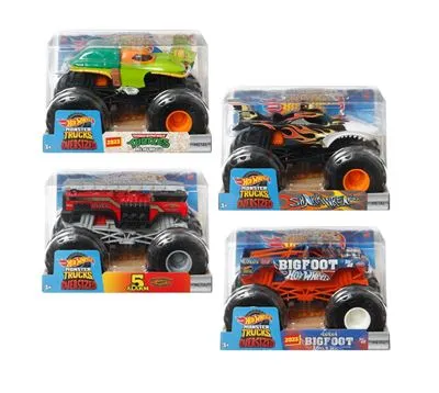 激レアHot Wheels Nismo & Monster Trucksセット Hot Wheels Monster TRUCKS 1:24 Sortido-Mattel - Brinquedos é na Bmtoys
