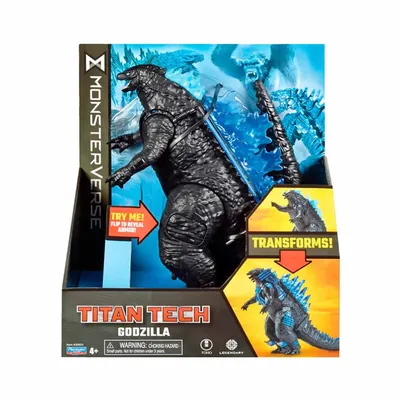 Boneco Titã Tech Godzilla Monsterverse 20cm Godzilla - Sunny